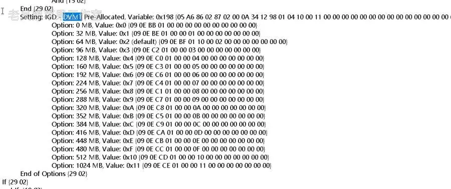 【黑苹果教学】利用EFI Shell命令修改DVMT显存,适合BIOS中没有设置显存选项的笔记本 【黑苹果教学】利用EFI Shell命令修改DVMT显存,适合BIOS中没有设置显存选项的笔记本