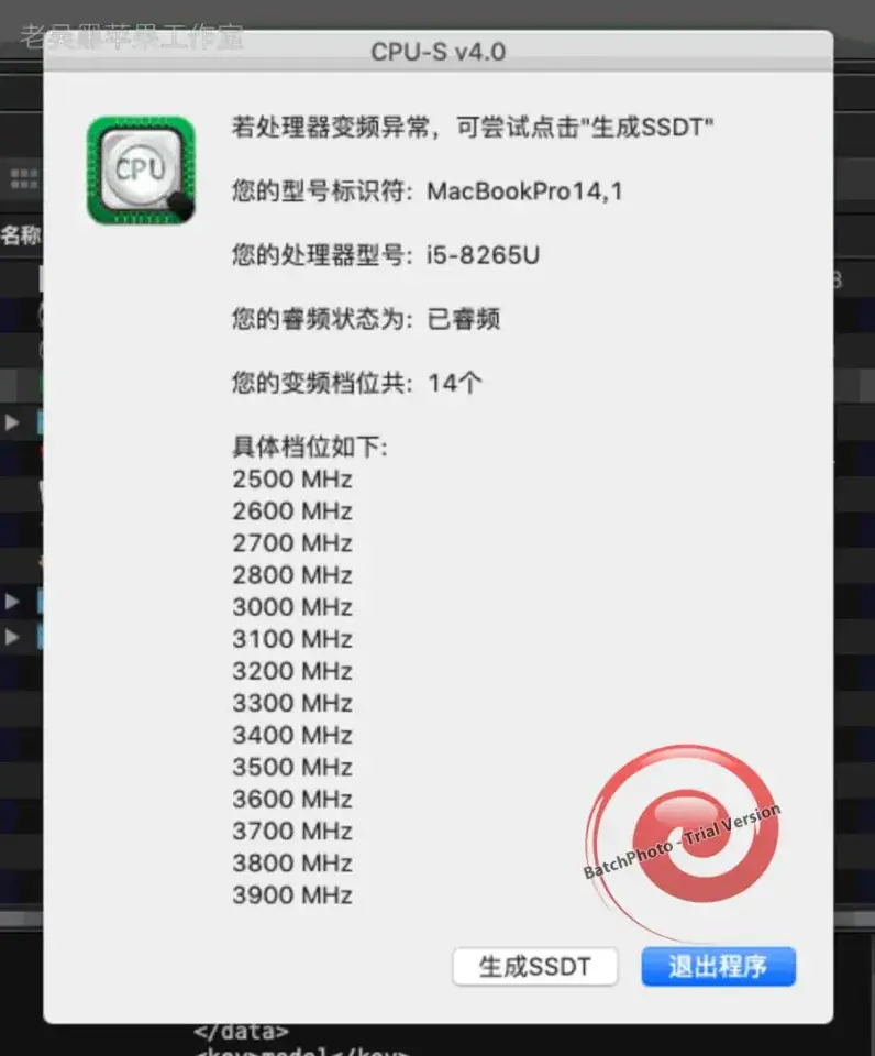 神舟精盾U45A1 i5-8265U EFI Catalina - 图片12