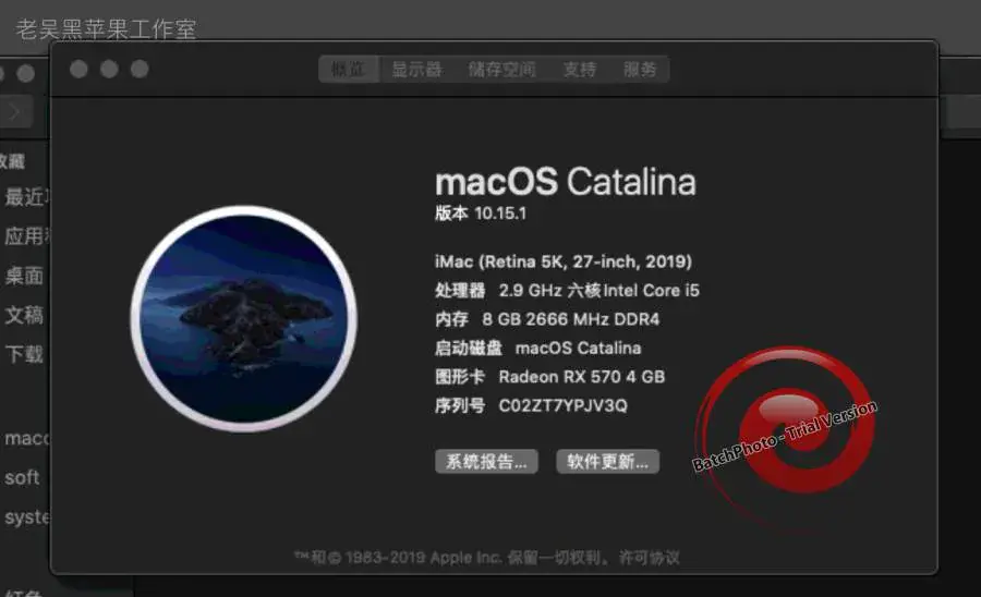 i5-9400F 华硕TUF B360M-PLUS GAMING S 台式机 EFI Monterey High Sierra - 图片32