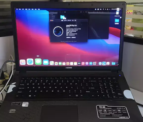 神舟战神K710C i7-4710MQ EFI Big Sur - 图片2