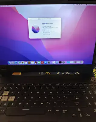 华硕飞行堡垒8 TUF Gaming F15 FX506LU_FX506LU i7-10750H黑苹果安装EFI - 图片4
