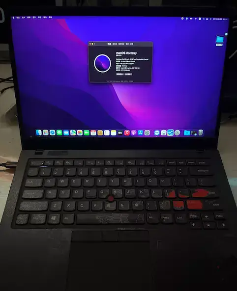 ThinkPad X1 Carbon 7th i7-8565U/i5-8265U/i7-8365U EFI Ventura Sonoma - 图片7