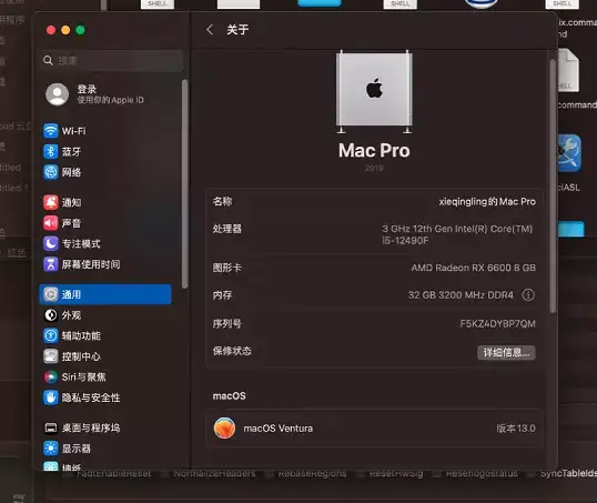 i5-12490F 华硕PRIME-H610M-A-D4 台式机 EFI Ventura Monterey - 图片1