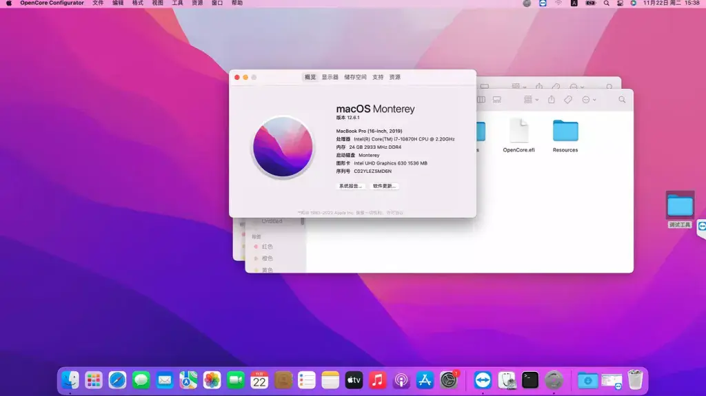 雷神P1 i7-10875H EFI Monterey - 图片2