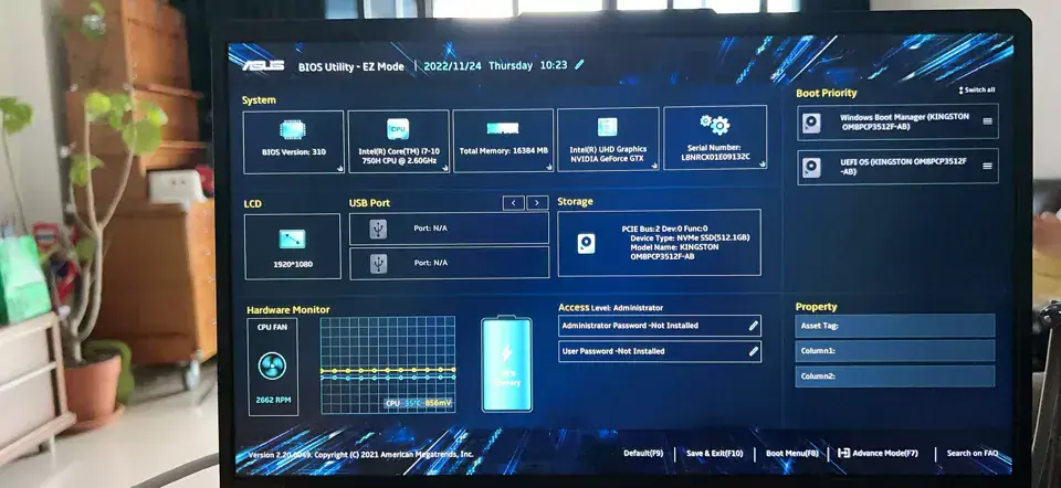 华硕飞行堡垒8 TUF Gaming F15 FX506LU_FX506LU i7-10750H黑苹果安装EFI - 图片2