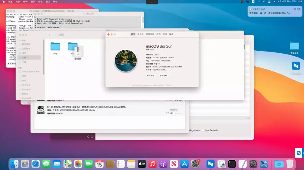 i3-3220 微星B75MA-E33 台式机 EFI Big Sur - 图片1