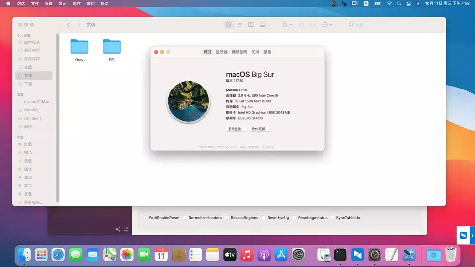 麦本本锋麦S i5-4210M/i7-4810MQ EFI Big Sur - 图片3