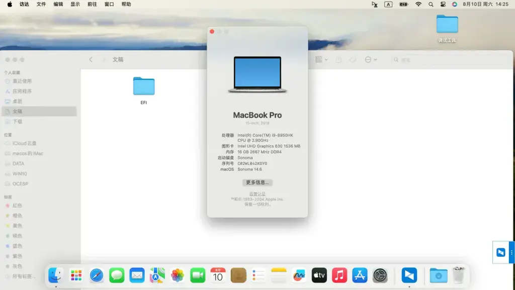 戴尔G7 7588 G5 5587 i9-8950HK黑苹果安装EFI - 图片1