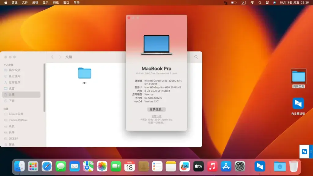 小米Ruby 15.6 TM1709 i5-8250U EFI Ventura Big Sur - 图片4